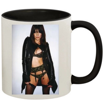 Stephanie Seymour 11oz Colored Inner & Handle Mug