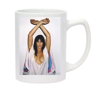 Stephanie Seymour 14oz White Statesman Mug