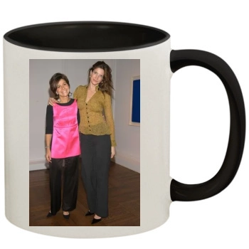 Stephanie Seymour 11oz Colored Inner & Handle Mug