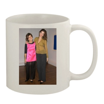 Stephanie Seymour 11oz White Mug