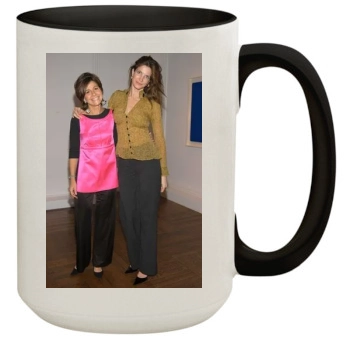 Stephanie Seymour 15oz Colored Inner & Handle Mug