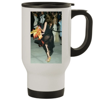 Stephanie Seymour Stainless Steel Travel Mug