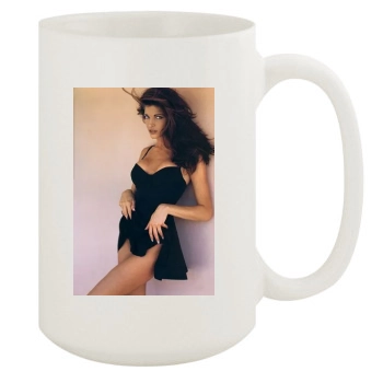 Stephanie Seymour 15oz White Mug