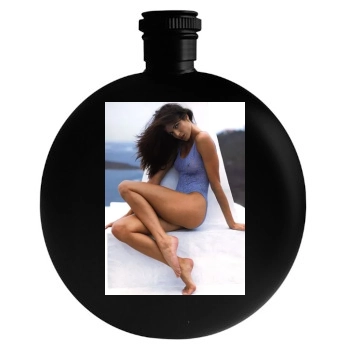 Stephanie Seymour Round Flask