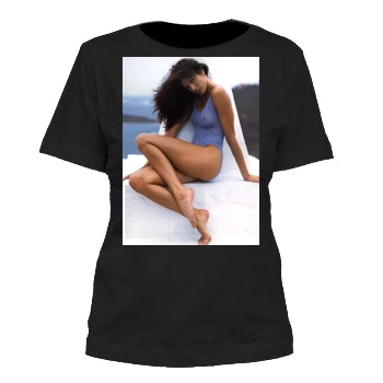 Stephanie Seymour Women's Cut T-Shirt