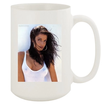 Stephanie Seymour 15oz White Mug