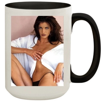 Stephanie Seymour 15oz Colored Inner & Handle Mug