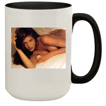 Stephanie Seymour 15oz Colored Inner & Handle Mug