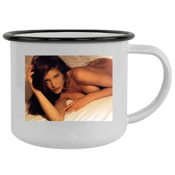 Stephanie Seymour Camping Mug