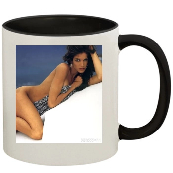 Stephanie Seymour 11oz Colored Inner & Handle Mug