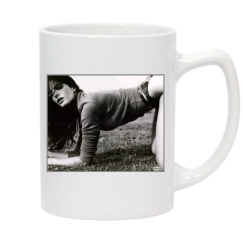 Stephanie Seymour 14oz White Statesman Mug