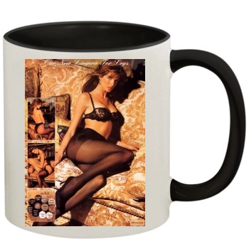 Stephanie Seymour 11oz Colored Inner & Handle Mug