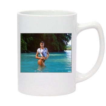 Stephanie Seymour 14oz White Statesman Mug