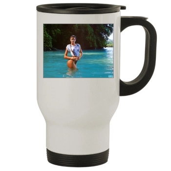 Stephanie Seymour Stainless Steel Travel Mug