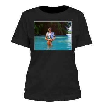 Stephanie Seymour Women's Cut T-Shirt