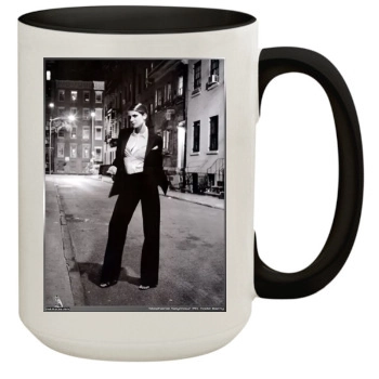 Stephanie Seymour 15oz Colored Inner & Handle Mug