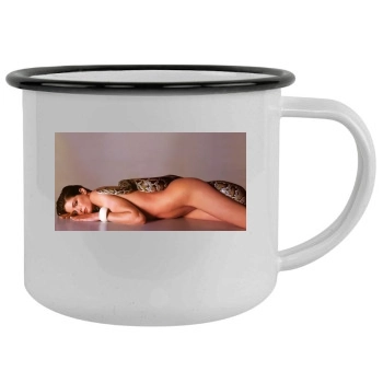 Stephanie Seymour Camping Mug