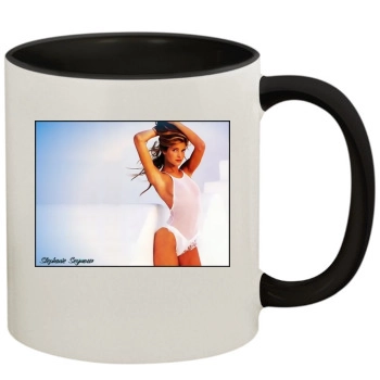 Stephanie Seymour 11oz Colored Inner & Handle Mug