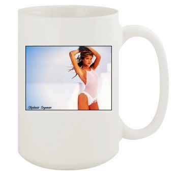 Stephanie Seymour 15oz White Mug