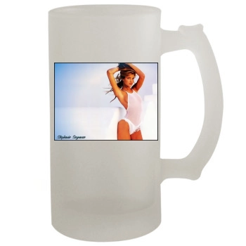 Stephanie Seymour 16oz Frosted Beer Stein