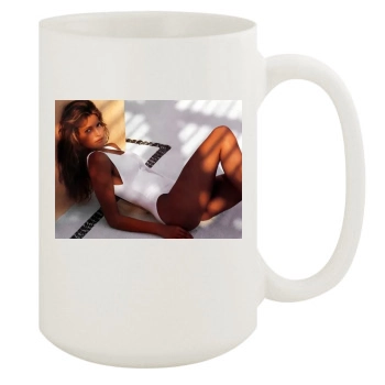 Stephanie Seymour 15oz White Mug