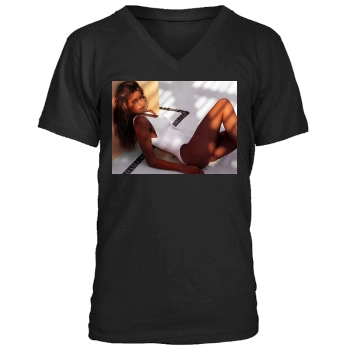 Stephanie Seymour Men's V-Neck T-Shirt