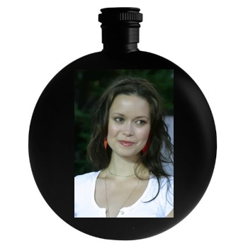 Summer Glau Round Flask