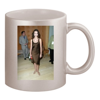 Summer Glau 11oz Metallic Silver Mug