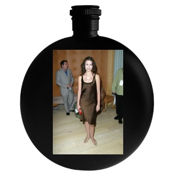 Summer Glau Round Flask