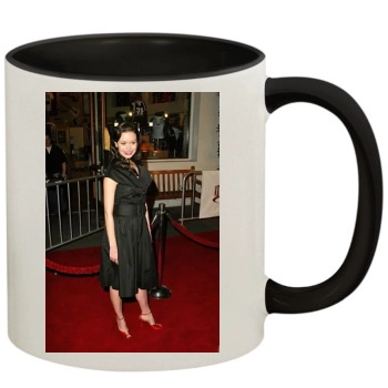 Summer Glau 11oz Colored Inner & Handle Mug