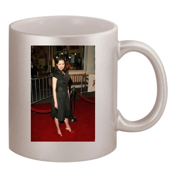 Summer Glau 11oz Metallic Silver Mug