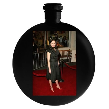 Summer Glau Round Flask