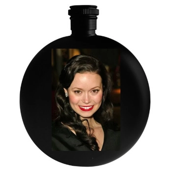 Summer Glau Round Flask