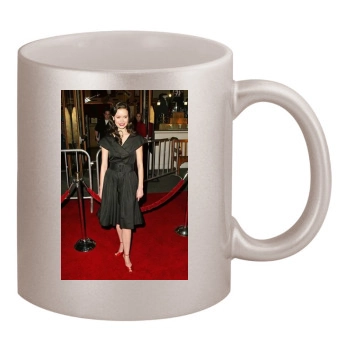 Summer Glau 11oz Metallic Silver Mug