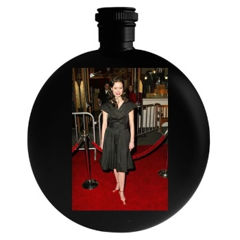 Summer Glau Round Flask