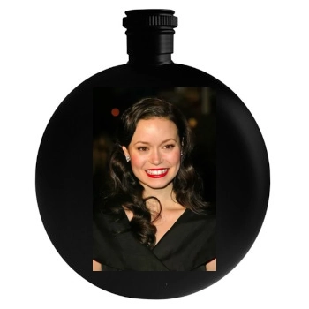 Summer Glau Round Flask