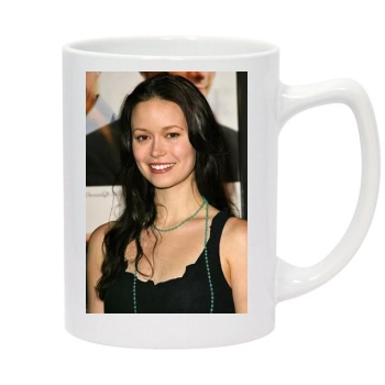 Summer Glau 14oz White Statesman Mug