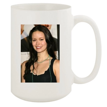 Summer Glau 15oz White Mug