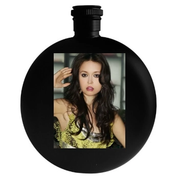 Summer Glau Round Flask