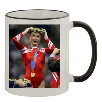 Svetlana Khorkina 11oz Colored Rim & Handle Mug