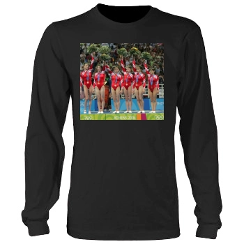 Svetlana Khorkina Men's Heavy Long Sleeve TShirt