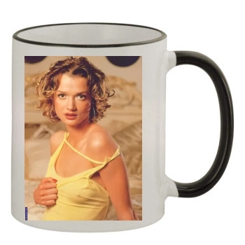 Svetlana Khorkina 11oz Colored Rim & Handle Mug