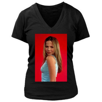 Tammin Sursok Women's Deep V-Neck TShirt