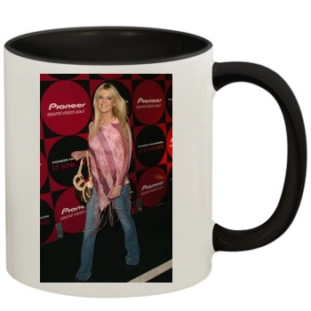 Tara Reid 11oz Colored Inner & Handle Mug