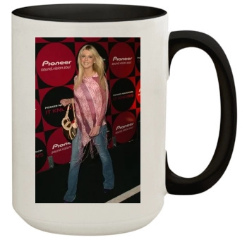 Tara Reid 15oz Colored Inner & Handle Mug