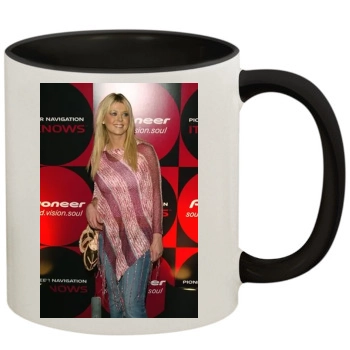 Tara Reid 11oz Colored Inner & Handle Mug