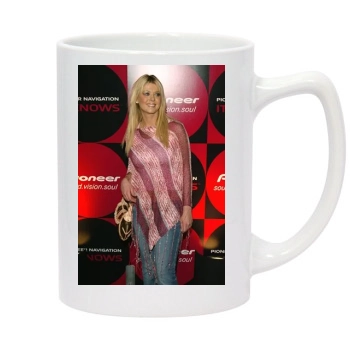 Tara Reid 14oz White Statesman Mug