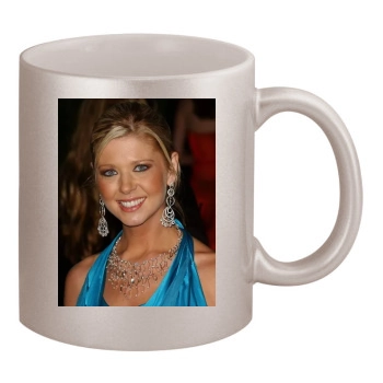 Tara Reid 11oz Metallic Silver Mug