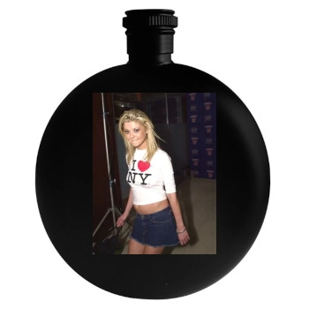 Tara Reid Round Flask