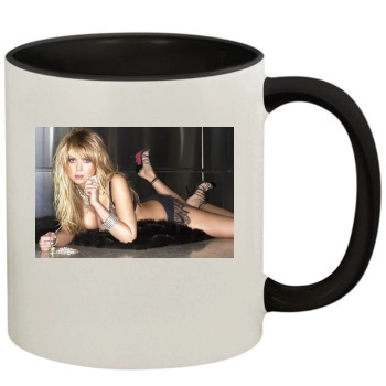 Tara Reid 11oz Colored Inner & Handle Mug